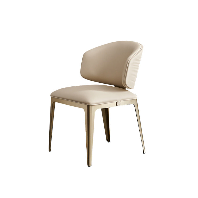 Italian light luxury wave pattern dining chair italian for home island luxury stone back chair cafe sales department negotiation chair