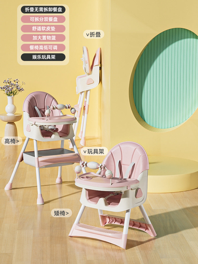 Baby Mobile Eating Children's Baby Dining Chair, Baby Chair Dining Table Chair Baby Dining Chair Eating Seat Plastic