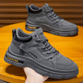 Men's safety shoes - spring 2025 collection: anti-slip, wear-resistant, waterproof work shoes for construction sites, workplaces, and everyday use. stylish martin boots for construction and industrial work