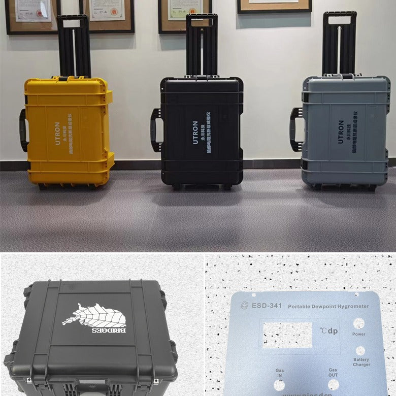 Dingyang, hardware tool storage box, dustproof and waterproof, instrumentation protection, safety box, portable trolley toolbox