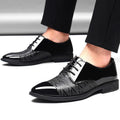 Clearance sale: men's leather shoes - new summer styles for young professionals. business casual, british style, breathable formal leather shoes for men - trendy and stylish