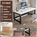 Solid wood computer desk - desktop, bedroom, home, small desk, student writing desk, double gaming desk, office desk