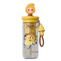 New tritan baby-grade high-temperature resistant plastic cup - student water bottle, portable and shatterproof fruit tea cup for summer school