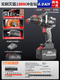 Wholesale nanwei brushless electric drill 180n high torque ice breaker impact drill high power industrial electric drill power tools