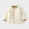 Baby elephant thickened quilted tops boys and girls heattech inner wear 120g infant autumn and winter cotton jacket intimates