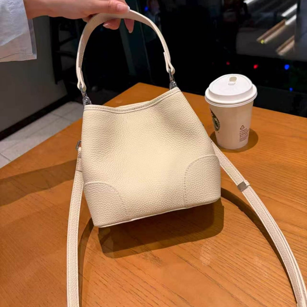 Tipsy dinner bucket bag women's satchel bag super popular work small bag shoulder crossbody bag