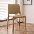 Nordic backrest chair plastic dining chair modern thickened minimalist stackable backrest chair casual restaurant chair wholesale