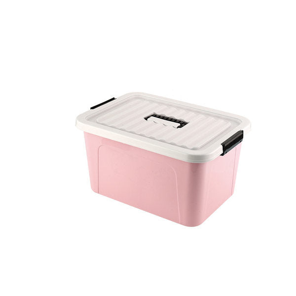 Living room storage box with wheels, foldable book box, toy classroom storage box, clothes for home storage handy gadget box