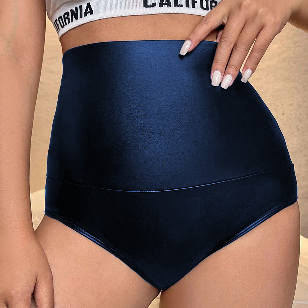 High-waisted pu shorts - new arrivals for  independent stores. european and american plus size leather shorts, hot girl nightclub sexy biker style