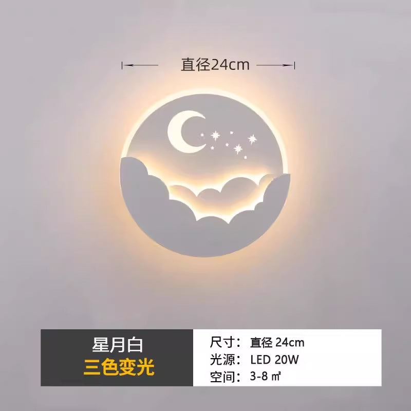 Wall Lamp Bedroom Simple Modern Creative Butterfly Bedside Lamp Aisle Corridor Wall Lamp 2025