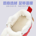 Toddler shoes for baby boys 0-1-3 years old, autumn/winter infant shoes for baby girls, soft sole children's shoes, fleece-lined and thickened cotton shoes
