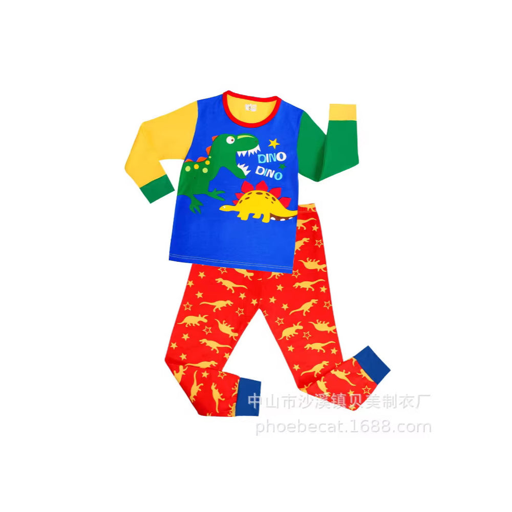 Kids' pajama set - autumn boys' a-grade pure cotton - toddler & child home wear two-piece set - boys'  collection