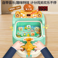 Kids' marble drop game machine - push-to-launch marble game for children's focus training, arcade game, educational toy