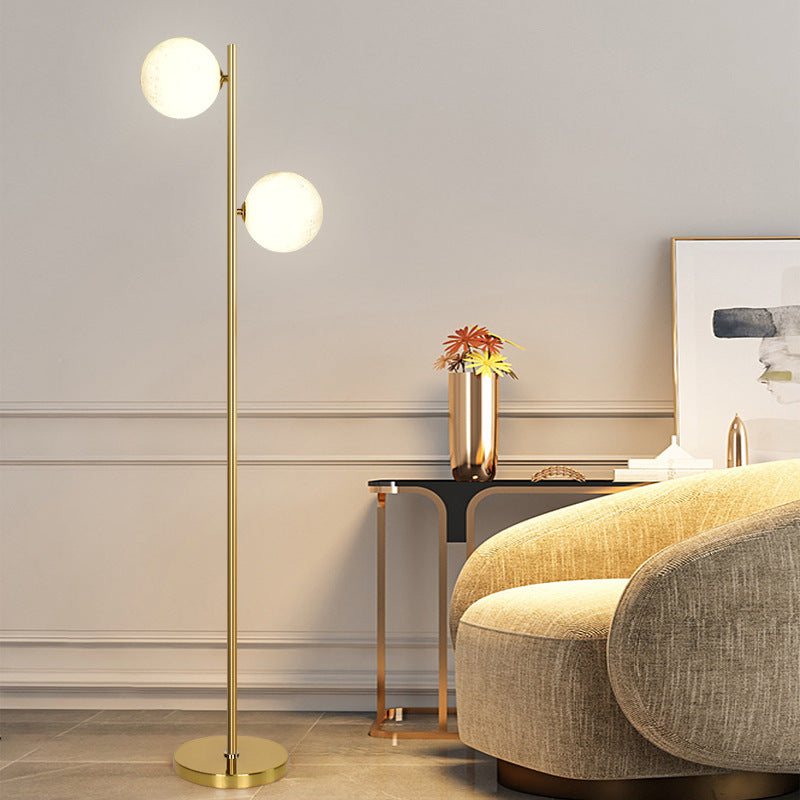 Modern minimalist nordic light luxury new arrival floor lamp - living room sofa side, bedroom decorative creative standing table lamp