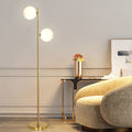 Modern minimalist nordic light luxury new arrival floor lamp - living room sofa side, bedroom decorative creative standing table lamp