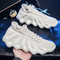 2025 spring/summer new octopus flyknit shoes, size 450 men's shoes, mesh breathable couple's style, men's athletic casual shoes