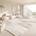 Ready-to-ship area rug for living room, italian minimalist style, suitable for sofa and coffee table, new design, stain-resistant, easy to clean, large size, full coverage floor mat
