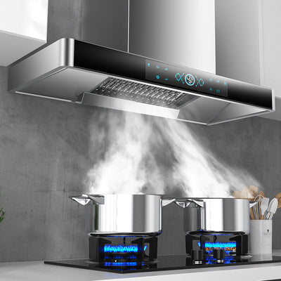 Wholesale xinfei range hood for home kitchen large suction top suction wall-mounted european style range hood