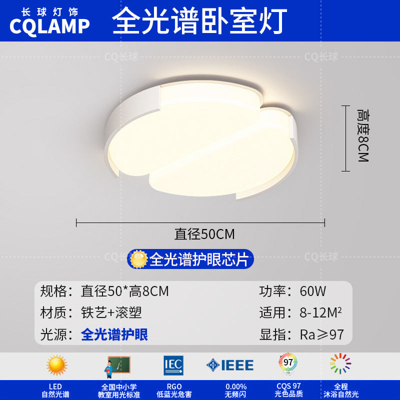 Living room light simple modern atmosphere creative main light 2025 new ceiling light whole house Guangdong Zhongshan lighting package