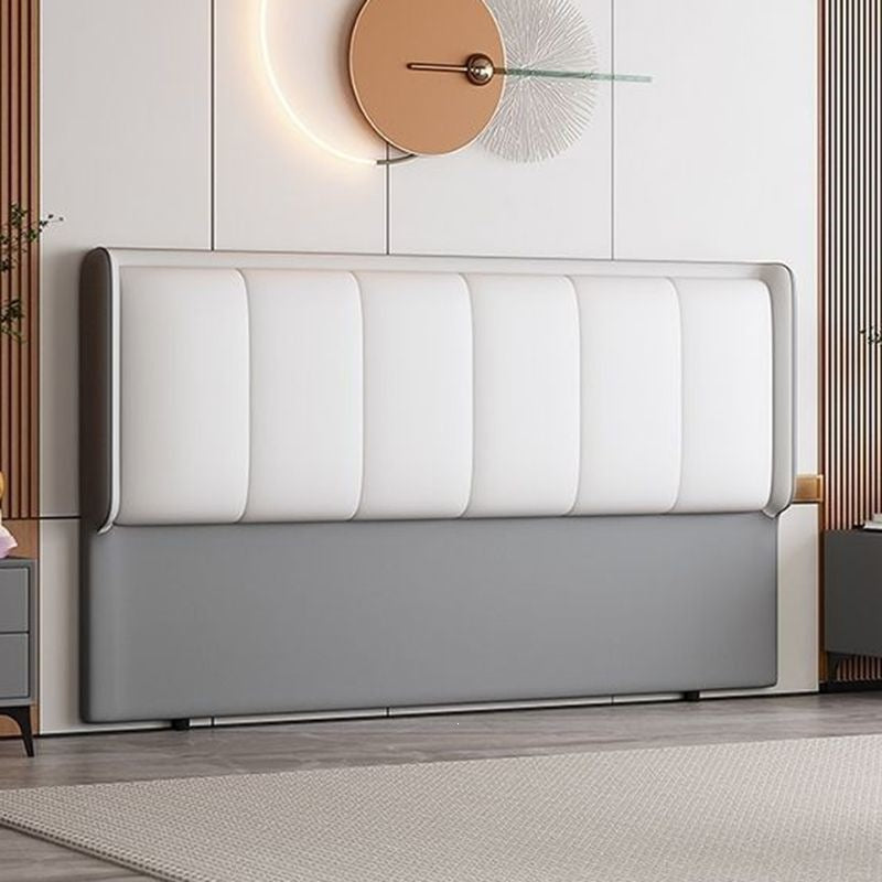 Soft-packed headboard, light luxury, simple, thickened floor-standing headboard, technical cloth, bedroom, for home, solid wood back panel, wholesale headboard