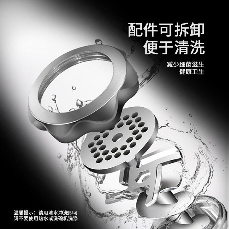 Yufei yongqiang meat grinder commercial electric stainless steel high power desktop multifunctional grinding meat sausage stuffing machine