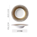 10inch reverse brim straw hat plate