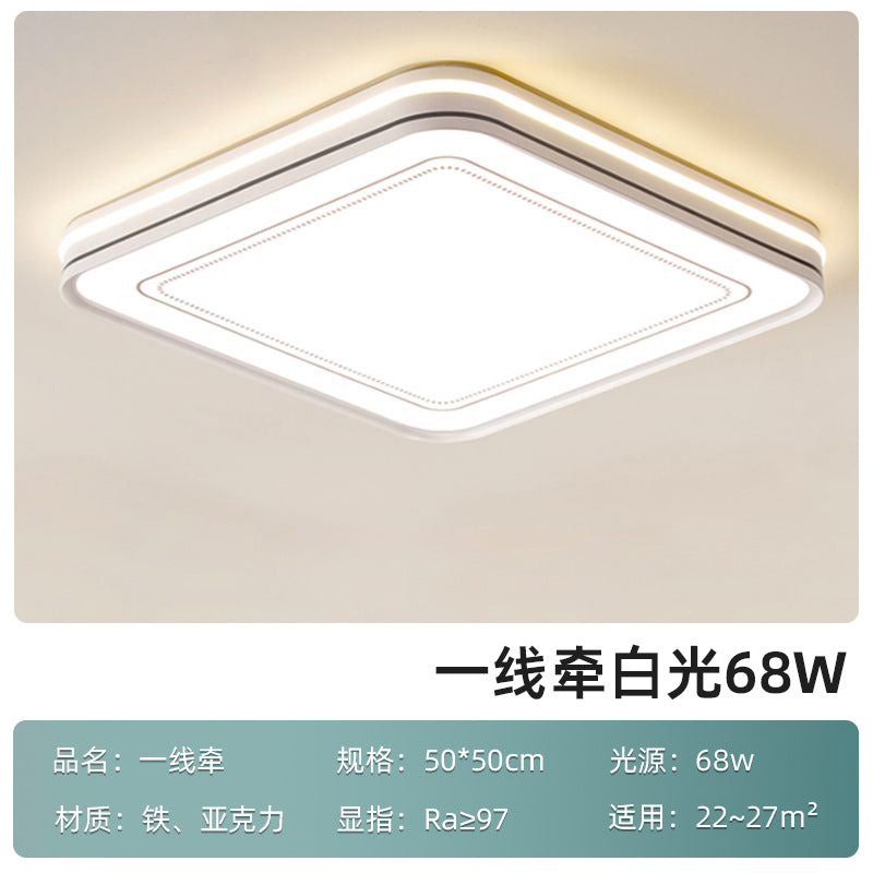 2024 new living room led ceiling light modern simple bedroom room lighting whole house ceiling light package