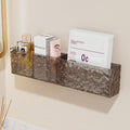 Mirror cabinet storage box wall-mounted bathroom wash toilet mirror door back lipstick cosmetics mask bathroom cabinet storage rack