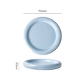 Minimalist & chic donut ceramic steak plate - high-end, aesthetic, and creative serving dish for restaurants & hotels - perfect for desserts & plating