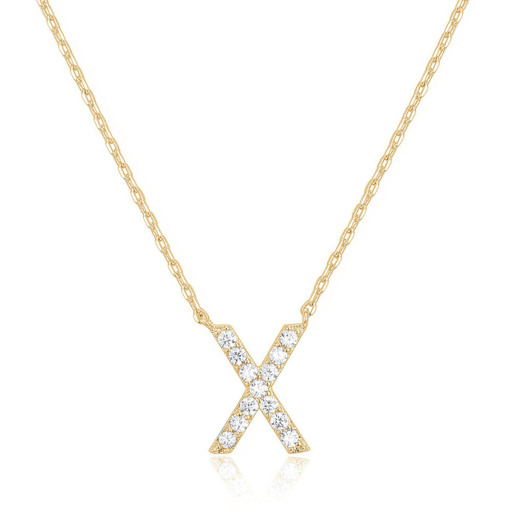 Amazon hot-selling exquisite diamond-studded 26-letter initial necklace - versatile choker necklace perfect for any occasion