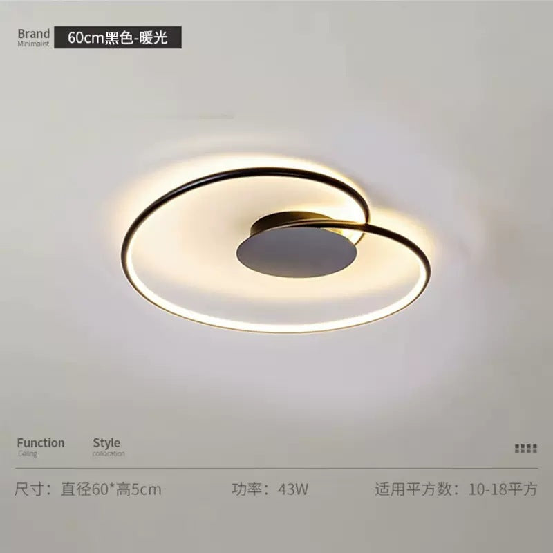 Bedroom master light Nordic master bedroom room light bedroom light ins wind minimalist lighting modern minimalist dining room ceiling light