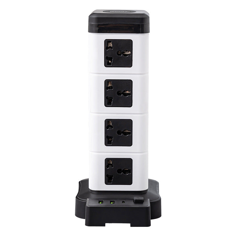 Hong kong version british standard plug strip american standard european standard british standard drag plug-in board international neutral socket vertical wireless charging plug-in board