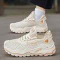 2026 summer men's mesh breathable shoes hollow-out sneakers fashionable lightweight casual shoes men's versatile trendy footwear