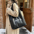 spring style lazy style bag women's bag large capacity easiest for match vegetable basket shoulder bag student class work clothing tote bag