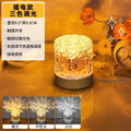 Remote control romantic dynamic water ripple ambient light - rechargeable bedroom decor - room atmosphere - couple's mood lighting - bedroom decor