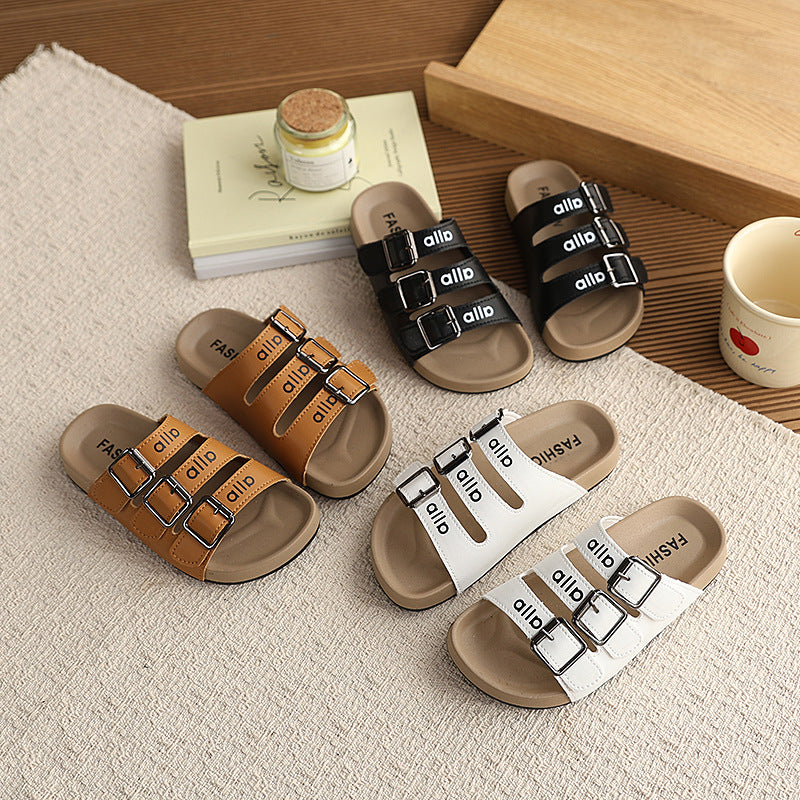 Vancahoboken boys' cork sandals & slippers -  summer new collection - indoor/outdoor sandals & flip-flops for older boys