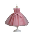 New arrival: export-quality girls' rhinestone bouquet dress - elegant princess style for special occasions, perfect for birthdays and weddings