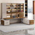 Saint li accessible luxury boss table office desk casual chairman president table executive table manager office table and chair combination