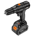 Cordless drill & impact drill combo - home use lithium battery drill driver - rechargeable mini pistol grip drill - drilling & electric screwdriver