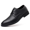 【military-grade leather shoes - premium quality】100% full grain cowhide leather, clearance sale! soft sole leather shoes for men, perfect for casual and business wear