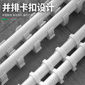 Ppr water pipe fixed buckle pipe clamp 4 points 6 points 1 inch pipe clamp u-shaped pipe clamp with foot buckle card water pipe accessories complete collection
