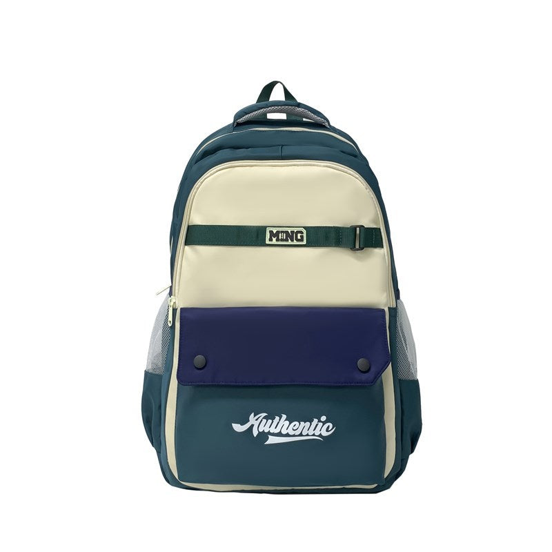 School bag, boys backpack, girls new fashion trend, college students, high school students, junior high school students, campus college backpack