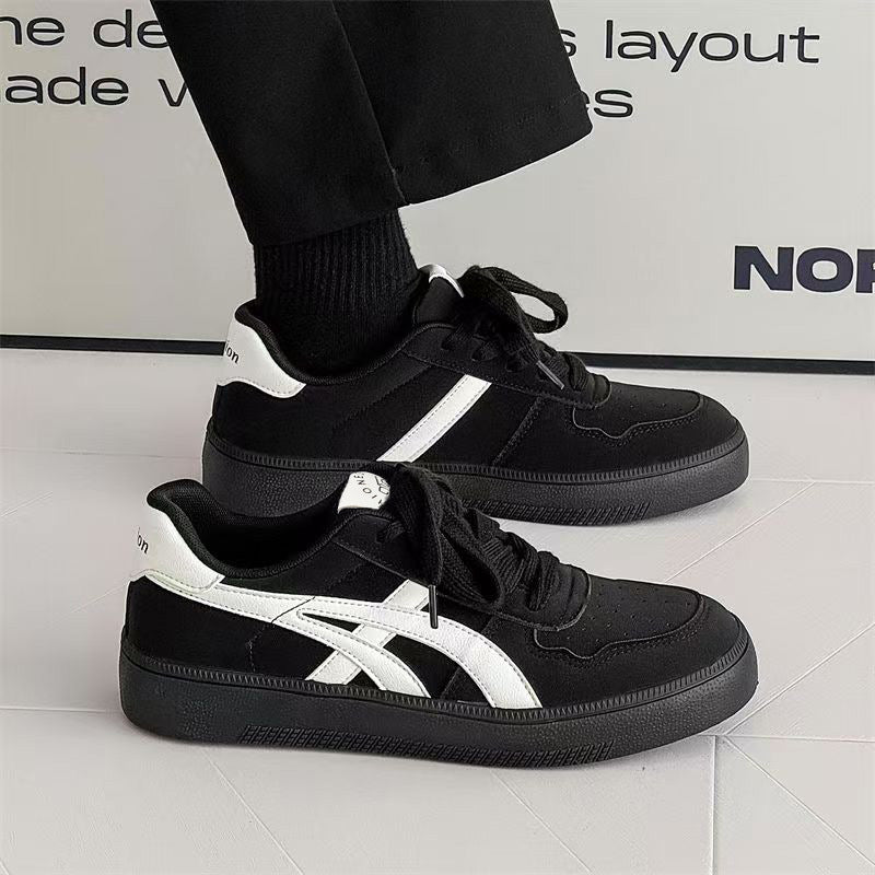 Men's german army trainers (gats) 2026 new spring collection: casual sneakers, chunky sole, height increasing, unique retro style, versatile skate shoes, trendy footwear