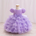 Amazon kids' dress floral  girls' dress children's princess dress cake dress wholesale