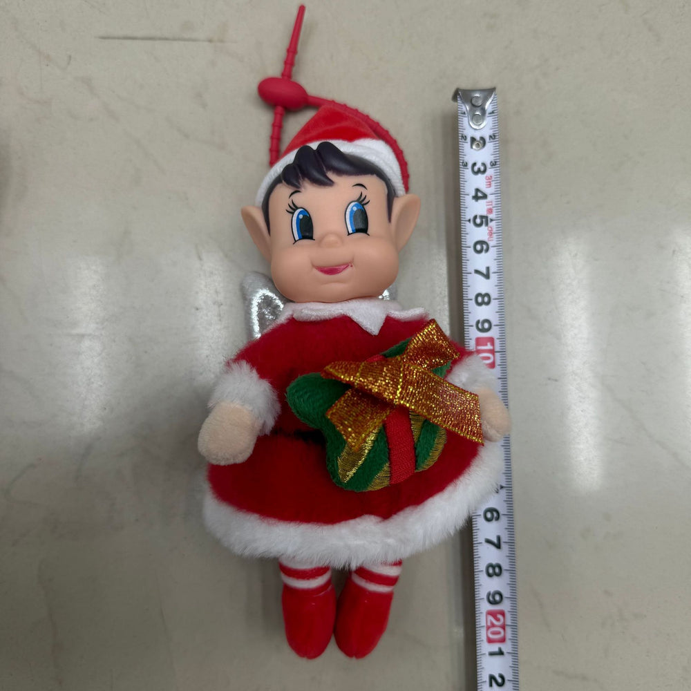 Amazon hot selling christmas elf doll flying wings toy pendant christmas tree ornament gift elf doll
