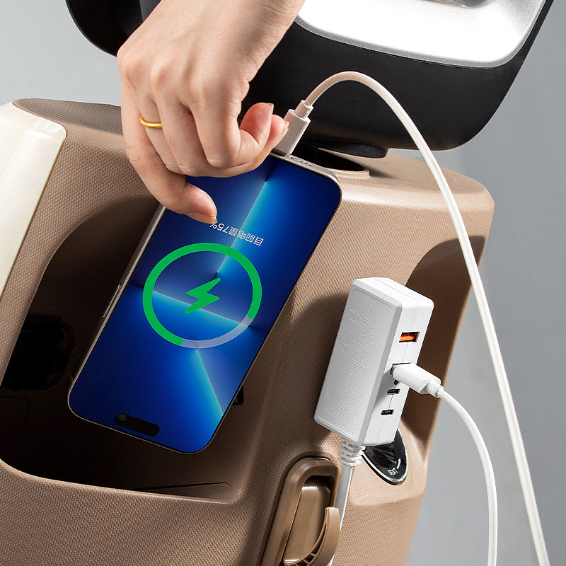 Electric vehicle phone charger fast charging usb converter 12v 60v 72v 100v battery car onboard charger