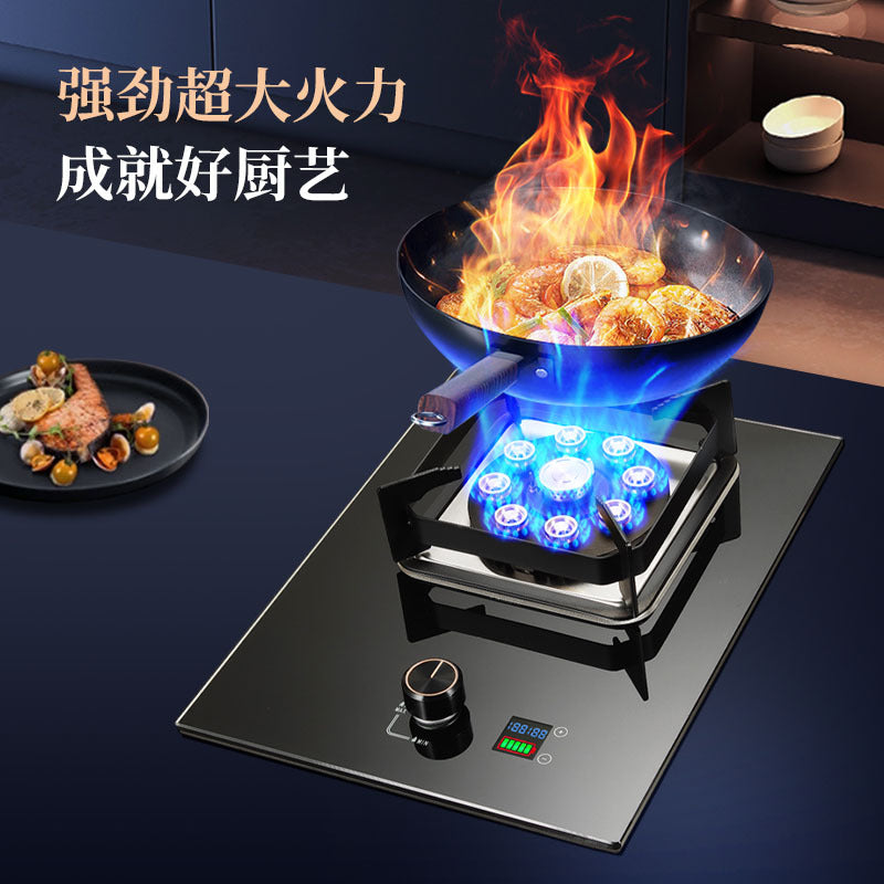 Gas stove single stove for home stove fierce stove liquefied gas natural gas gas stove desktop embedded dual-use