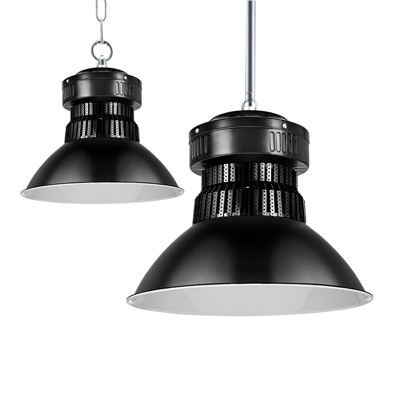 Yaming super bright anti-glare fin mining light led workshop light workshop warehouse ceiling industrial chandelier lighting