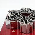 Snowflake cookie cutter 9-piece set, stainless steel christmas fondant cake mold, diy baking tools - factory direct wholesale