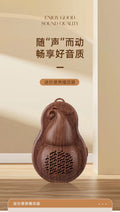 Gourd-shaped new player - small mini rechargeable music player, card slot, portable retro music machine, home use, rechargeable
